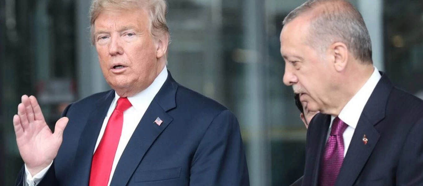 Ο Τζον Μπόλτον κάνει λόγο για... περίεργες «δοσοληψίες» μεταξύ Ντ.Τραμπ και Ρ.Τ.Ερντογάν